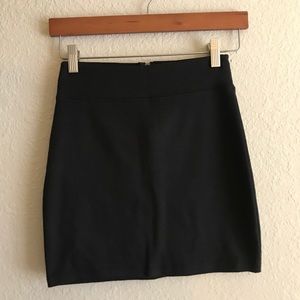 BDG black mini skirt
